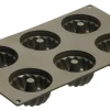 Flexiform Gugelhupf Mini 6fach braun
