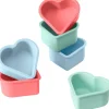 Flexiform Muffinliner Herz 6er Set Pastel Mix