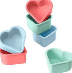 Flexiform Muffinliner Herz 6er Set Pastel Mix