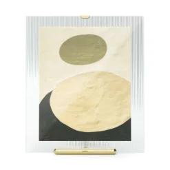 Flute Picture Frame 8x10 Brass