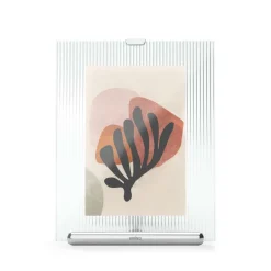 FLUTE PICTURE FRAME 10x15 CHROME
