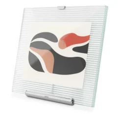 FLUTE PICTURE FRAME 13x18 CHROME