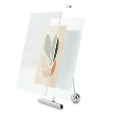 FLUTE PICTURE FRAME 13x18 CHROME