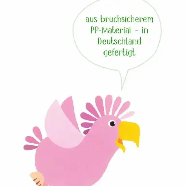 Freche Rasselbande - Becher Kakadu