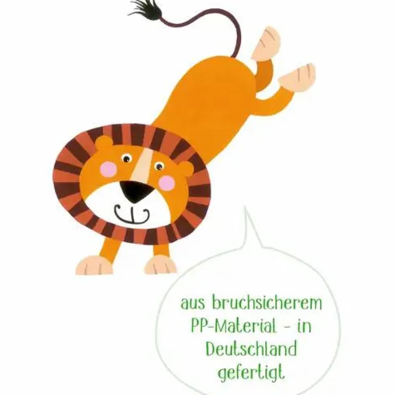Freche Rasselbande - Teller Löwe