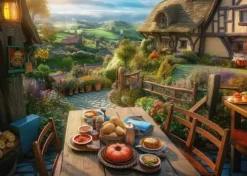 Frühstück mit Aussicht - Puzzle 1000 Teile