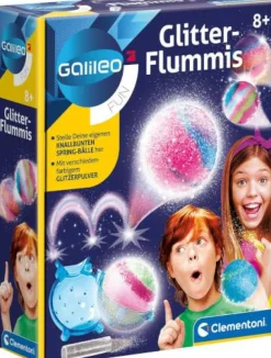Galileo: Glitter-Flummis