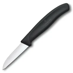 Gemüsemesser 6cm schwarz Swiss Classic