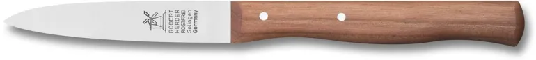 Gemüsemesser "Mittelspitz", Griff Kirsche - Rostfr
