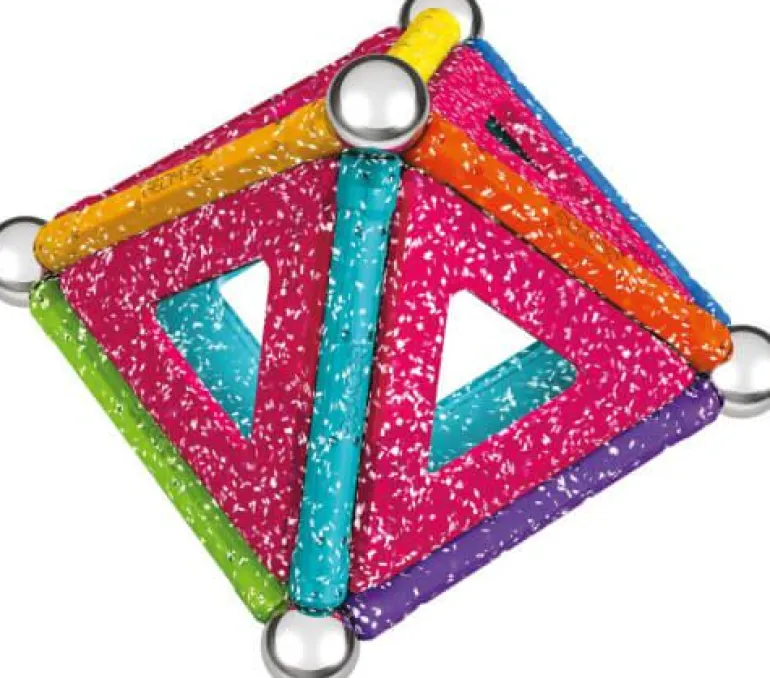 GEOMAG Glitter Recycled 22Teile