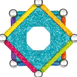 GEOMAG Glitter Recycled 22Teile