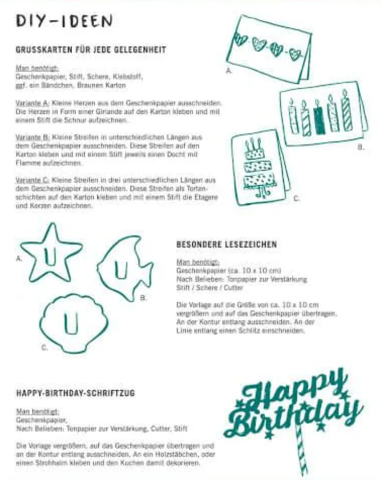 Geschenkpapier-Buch - Schöner schenken (I love my