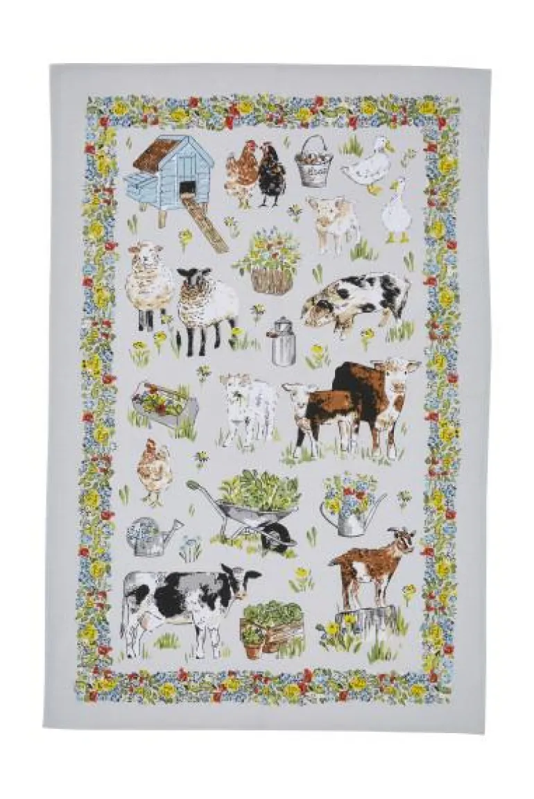 Geschirrtuch "Portman Farm" 100% Baumwolle