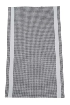 Geschirrtuch schwarz 100% Baumwolle/Waffelpique