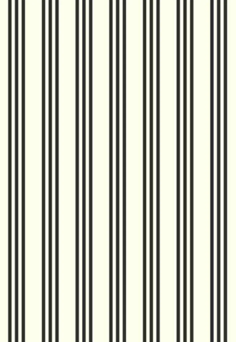 Geschirrtuch "Streifen gross" schwarz 50x70cm 50%