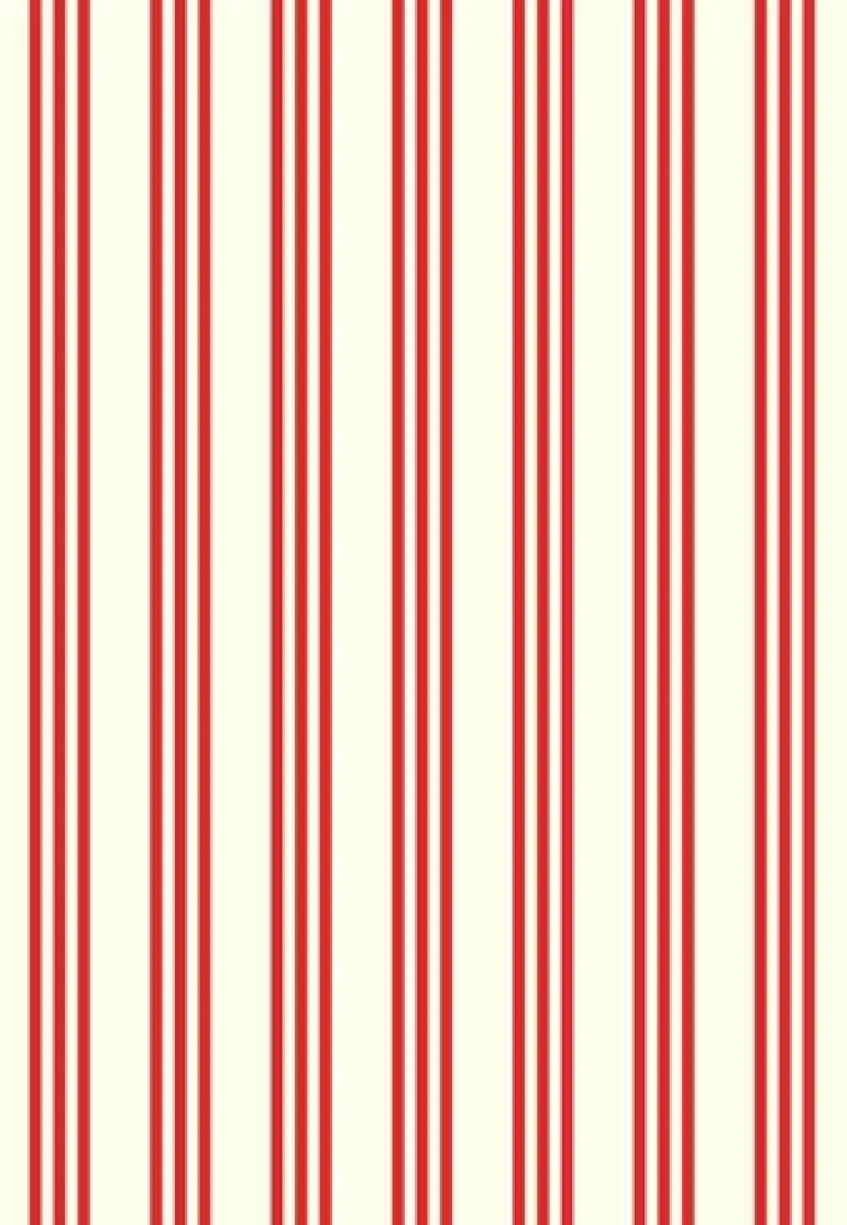 Geschirrtuch "Streifen gross" rot 50x70cm 50% Lein
