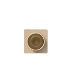 Glass Mat Square Corduroy Sand