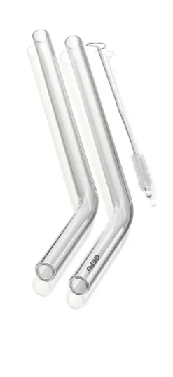Glastrinkhalm 4St. 23 cm