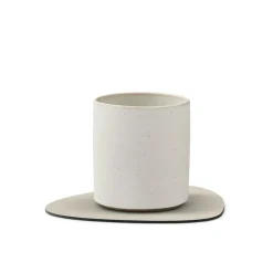 Glasuntersatz curve 11x13 oyster white/Nupo