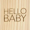 Glückskästchen,, Hello Baby (Schnuller) "