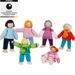 GoKi Biegepuppen Moderne Familie