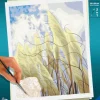 Grass in the Wind - Malen nach Zahlen