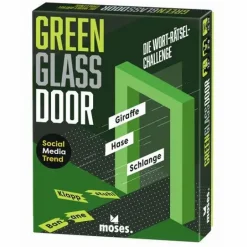 Green Glass Door
