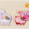 Greifpuzzle Bauernhof-Tierkinder