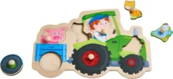 Greifpuzzle Lustige Traktorfahrt
