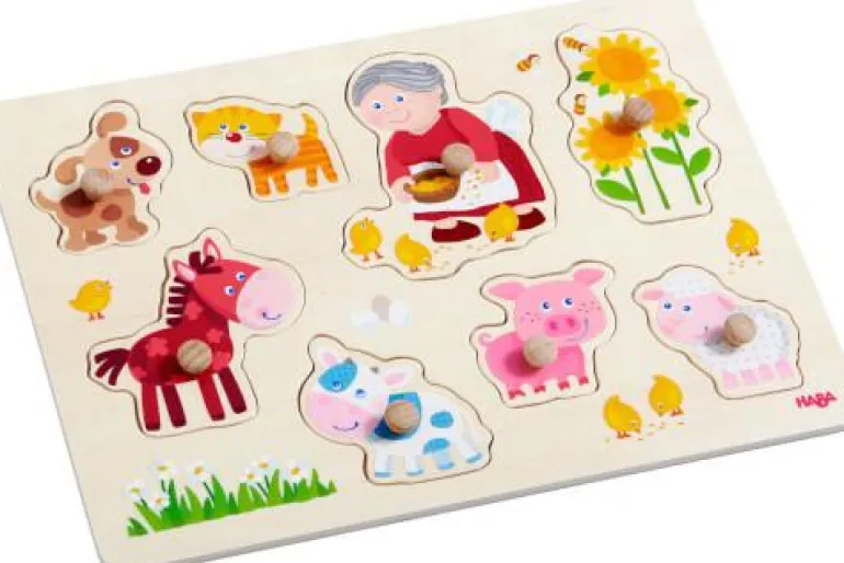 Greifpuzzle Oma Lenis Tiere