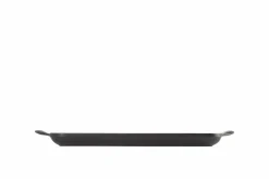 Grillplatte rechteckig 32 cm schwarz