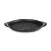 Grillplatte rund 25 cm Schwarz