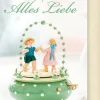 Grußkarte " Alles Liebe"