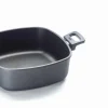 Guss-Kasserole, viereckig Nowo Titanium 28x28x10cm