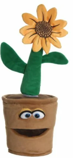 Handpuppe Blumentopf Volker