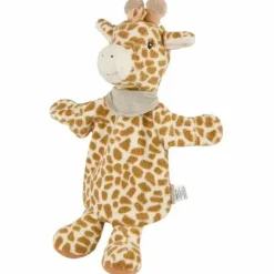 Handpuppe Giraffe Kaya, goldbraun