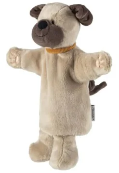 Handpuppe Hund braun