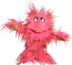 Handpuppe Klaus-Trude (rosa/braun)