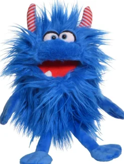 Handpuppe Klein Schmackes (blau)