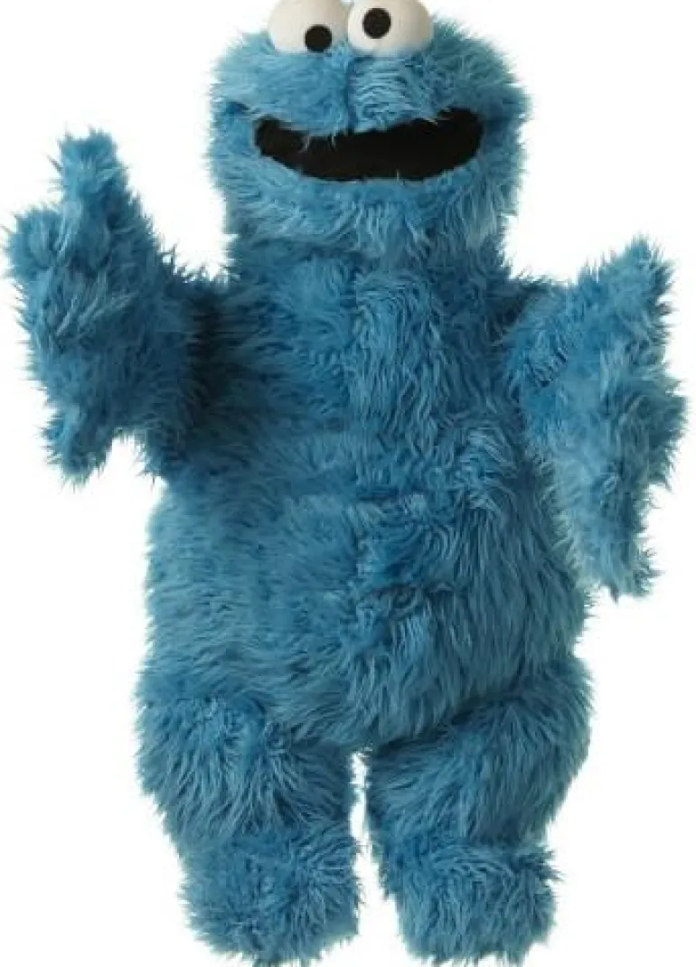 Handpuppe Krümelmonster 45 cm
