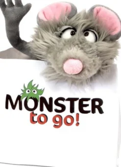 Handpuppe Monster Tüddel, 35 cm