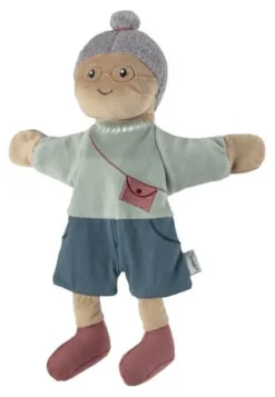 Handpuppe Oma bunt