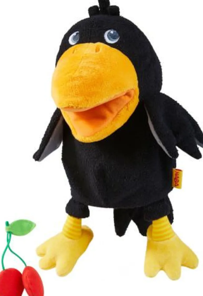 Handpuppe Rabe Theo