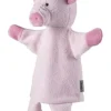 Handpuppe Schwein rosa