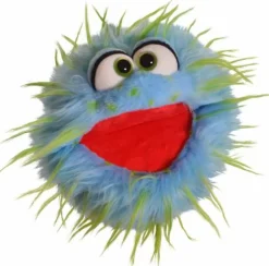 Handpuppe Sutsche blau/grün