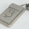 Handytasche mit Börse Katze grau