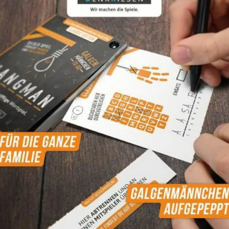 HANGMAN - Classic Edition Galgenmännchen to go