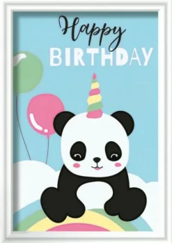 Happy Birthday - Malen nach Zahlen