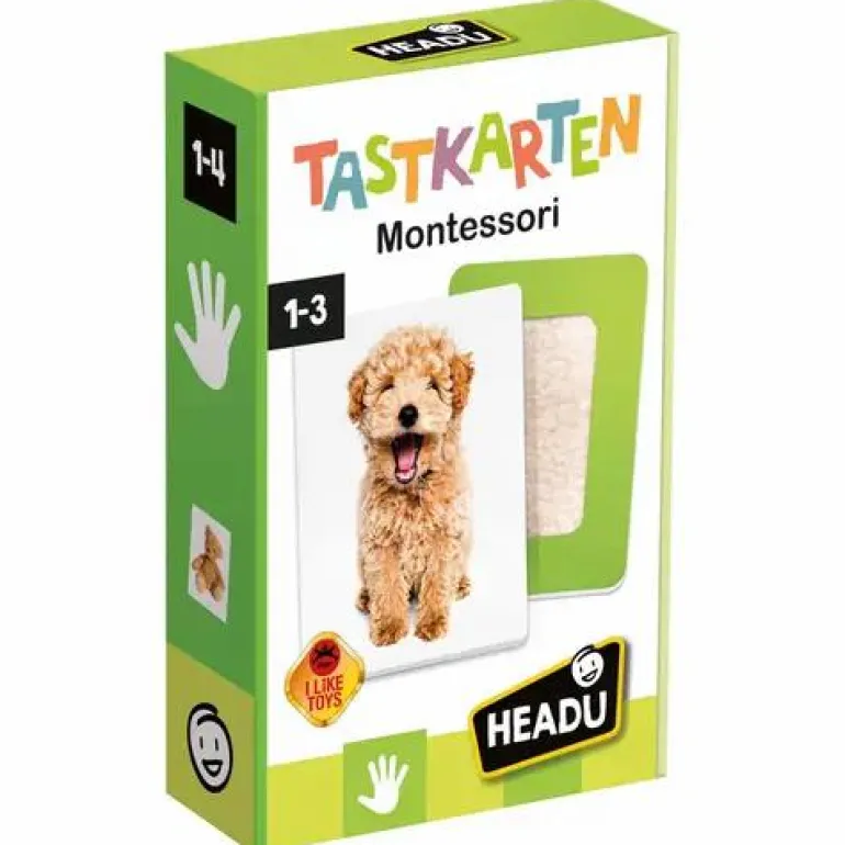 HEADU Montessori Tastkarten 1-4 Jahre