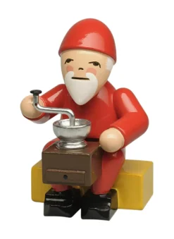 Heinzelmännchen mit Kaffeemühle